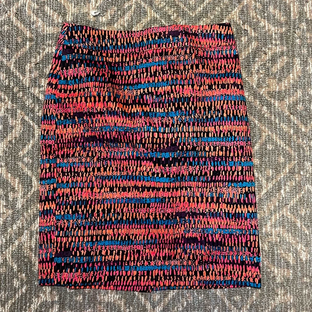 New Banana Republic pencil skirt, multi color